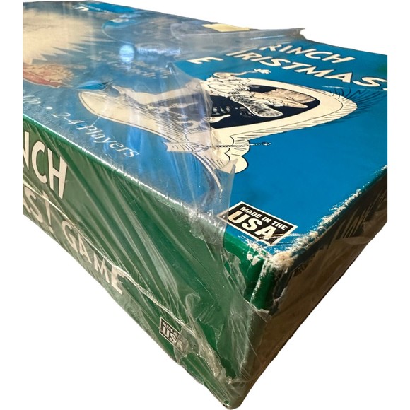 New SEALED 1997 HTF Dr. SUESS HOW THE GRINCH STOLE CHRISTMAS GAME 1st EDITION - Picture 9 of 13